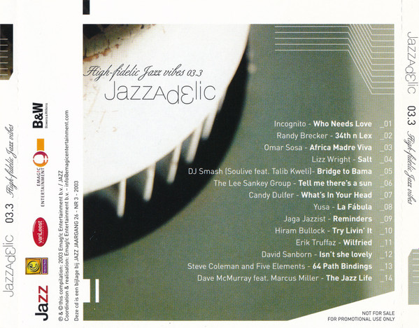 télécharger l'album Various - Jazzadelic 033 High Fidelic Jazz Vibes