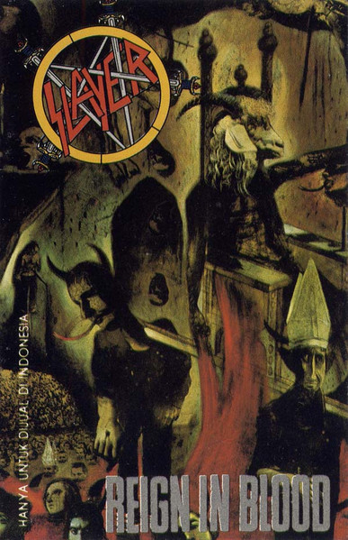 Slayer – Reign In Blood (1986, Cassette) - Discogs