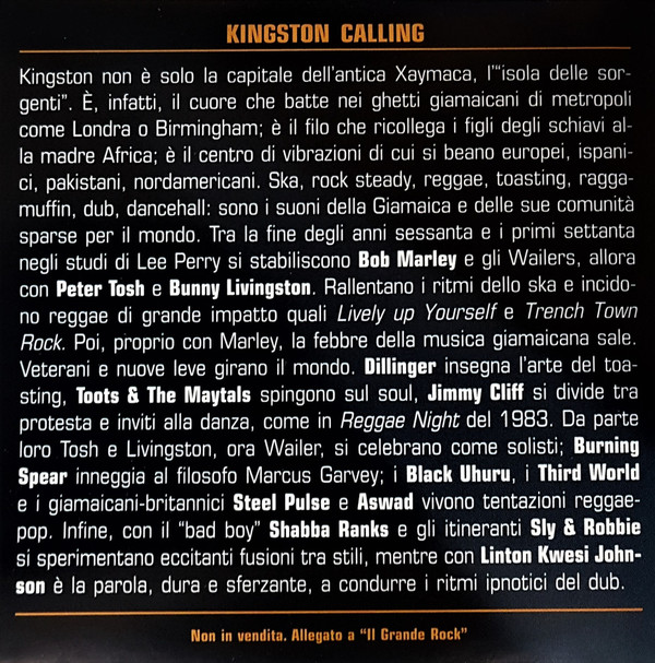 lataa albumi Various - Kingston Calling
