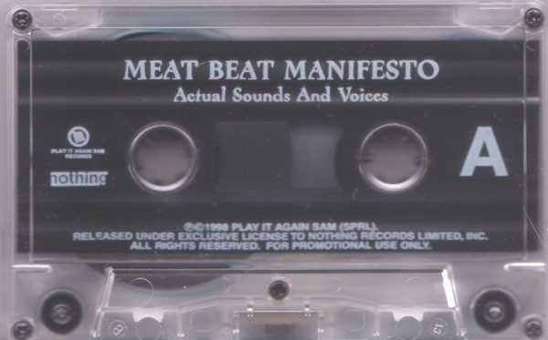descargar álbum Meat Beat Manifesto - Actual Sounds And Voices