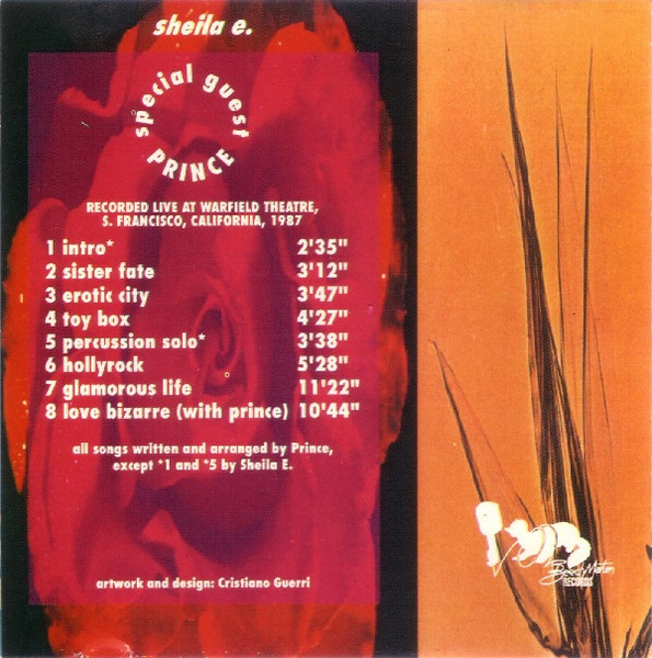 Sheila E. – Special Guest Prince (1992, CD) - Discogs