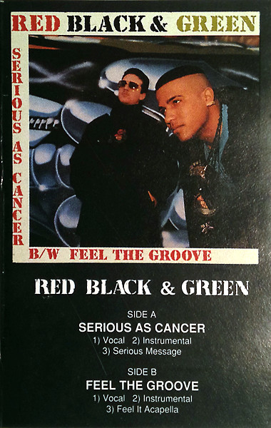 lataa albumi Red Black & Green - Serious As Cancer BW Feel The Groove