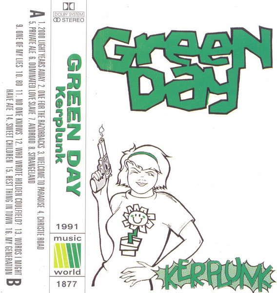 Green Day – Kerplunk! (1996, Cassette) - Discogs