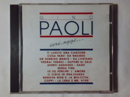 Gino Paoli – Cosa Farò Da Grande (1987, CD) - Discogs