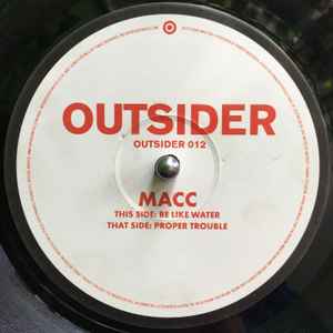 Macc - Proper Trouble / Be Like Water album cover