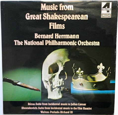 télécharger l'album Bernard Herrmann, The National Philharmonic Orchestra - Music From Great Shakespearean Films