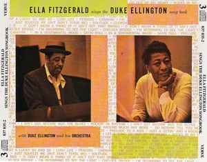 Ella Fitzgerald - Ella Fitzgerald Sings The Duke Ellington Song Book album cover
