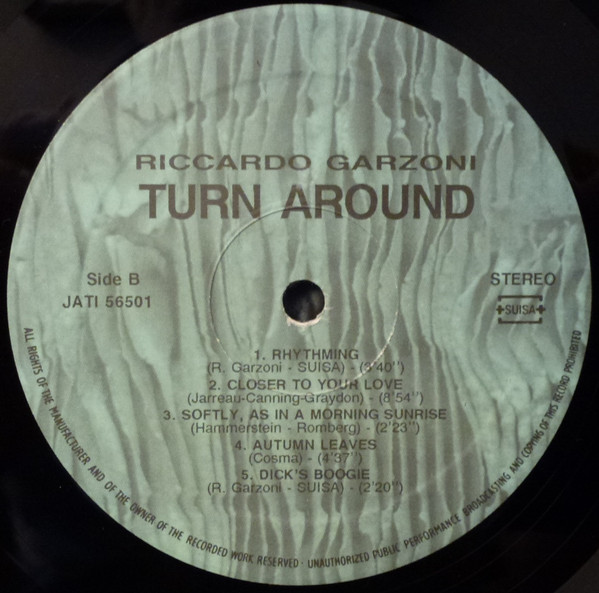 Album herunterladen Riccardo Garzoni Trio - Turn Around