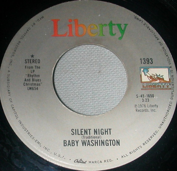 Baby Washington / Charles Brown – Silent Night / Merry Christmas