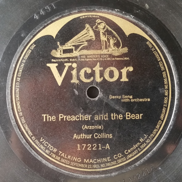 baixar álbum Arthur Collins Collins And Harlan - The Preacher And The Bear Bake Dat Chicken Pie