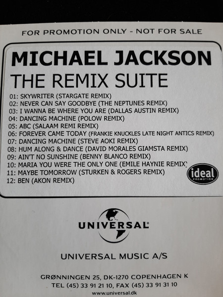 Michael Jackson - The Remix Suite | Releases | Discogs
