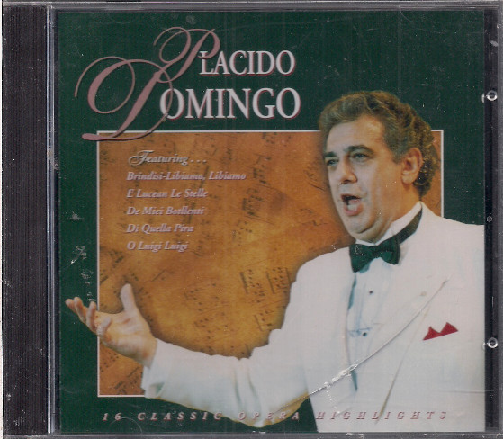 Placido Domingo – 16 Classic Opera Highlights (1996, CD) - Discogs