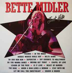 Bette Midler - Just Hits album cover