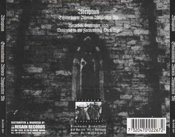 Abruptum – Obscuritatem Advoco Amplectére Me (CD) - Discogs