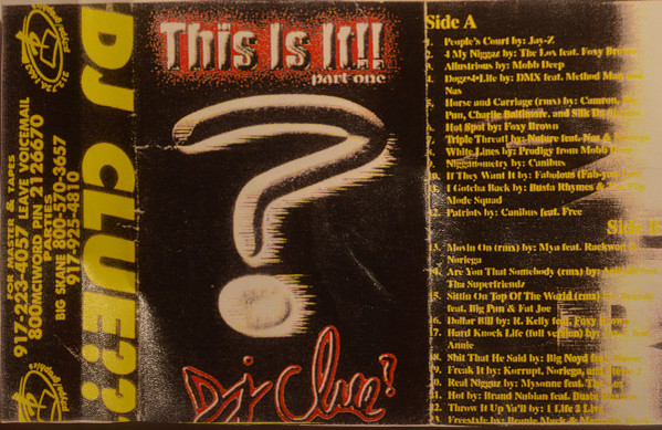 DJ Clue – This Is It Pt. 1 (1998, CD) - Discogs