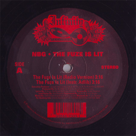 NBG – The Fuze Is Lit (1994, Vinyl) - Discogs