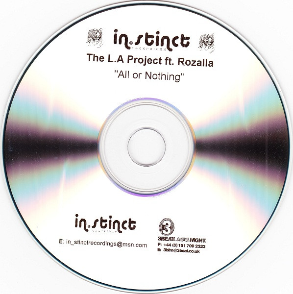 last ned album The LA Project Ft Rozalla - All Or Nothing