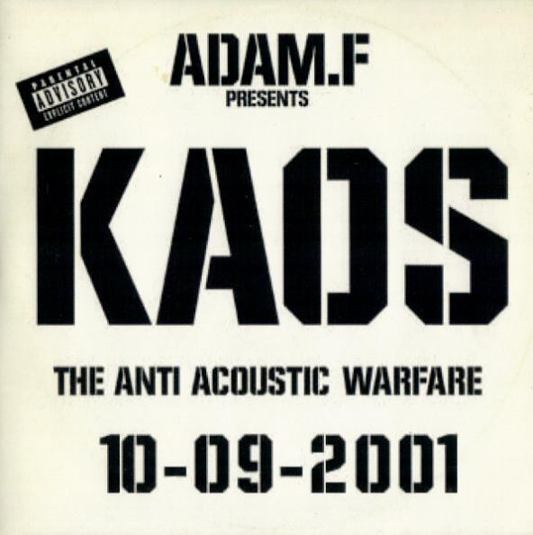 last ned album Adam F - Kaos The Anti Acoustic Warfare