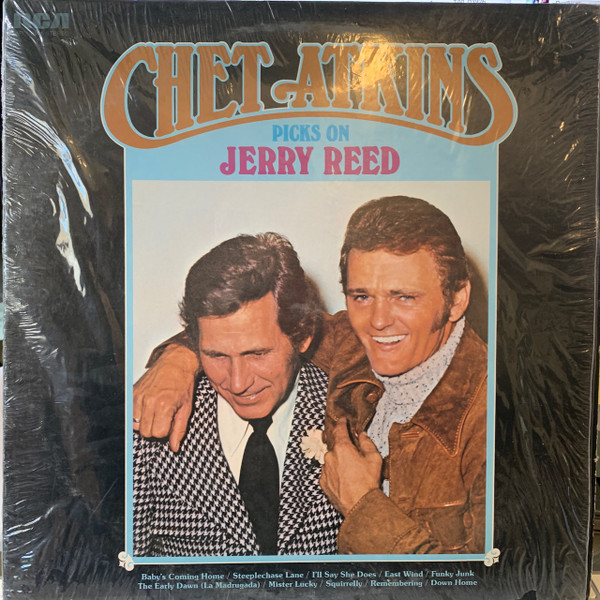 Chet Atkins – Picks On Jerry Reed (1974, Hollywood Pressing, Vinyl ...