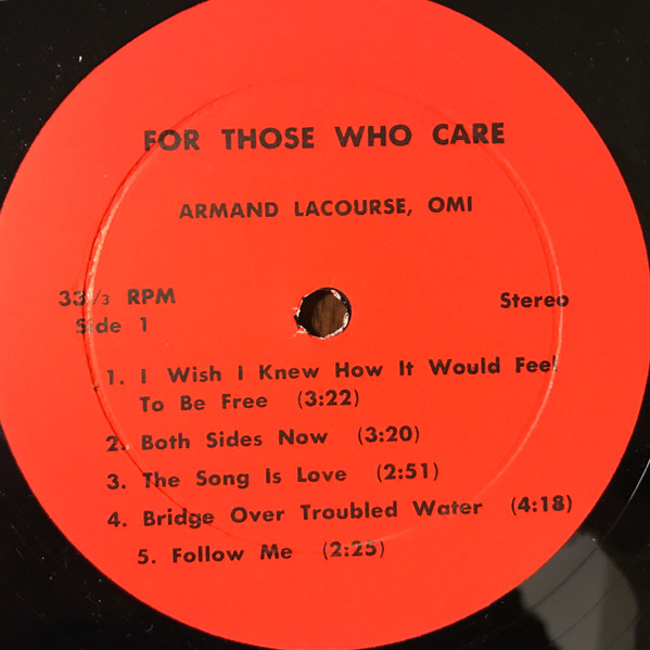 télécharger l'album Armand Lacourse - For Those Who Care