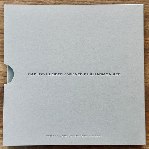 Product Family  CARLOS KLEIBER Archival Tape Edition No. 2