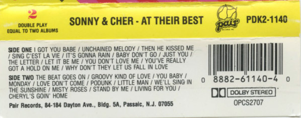 descargar álbum Sonny & Cher - At Their Best