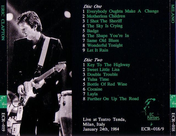 télécharger l'album Eric Clapton - Milano