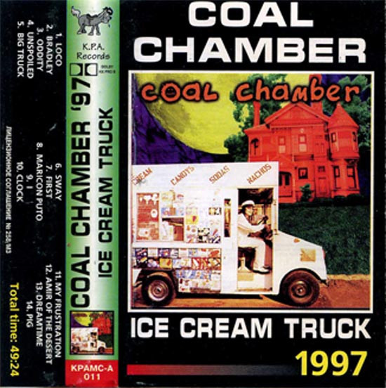 Coal Chamber – Coal Chamber (2022, Yellow w/White Splatter
