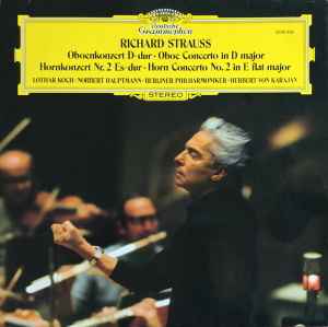 Richard Strauss - Oboenkonzert D-Dur / Hornkonzert Nr. 2 Es-Dur Album-Cover