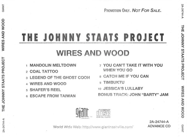 baixar álbum The Johnny Staats Project - Wires And Wood