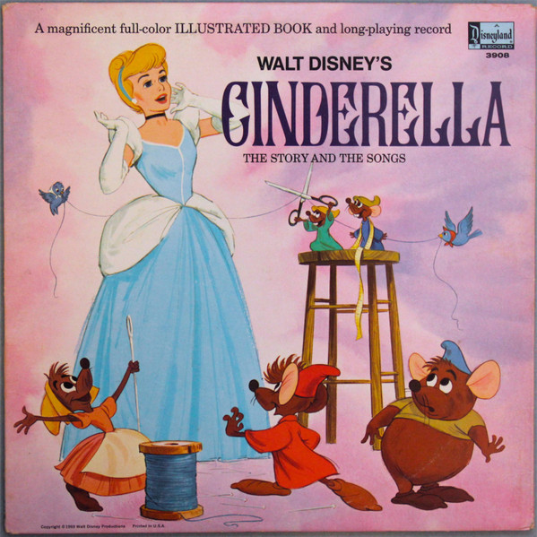 Walt Disney's Cinderella (The Stories And Songs) (1969, Gatefold