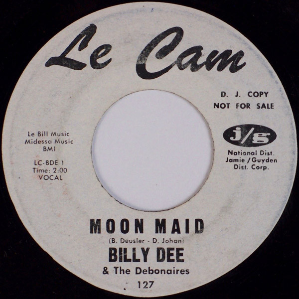 Album herunterladen Billy Dee & The Debonaires - Moon Maid