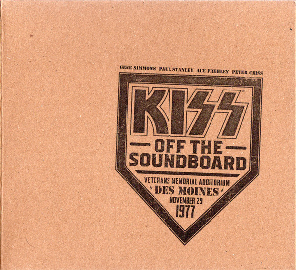 Kiss – Off The Soundboard Veterans Memorial Auditorium Des 
