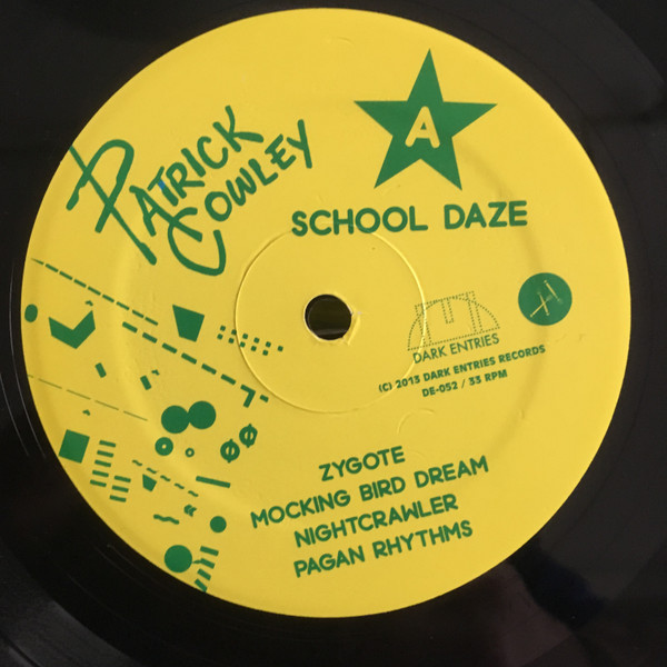 Patrick Cowley - School Daze | Dark Entries (DE-052) - 6