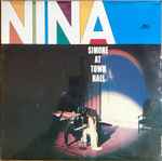 Cover of Nina Simone At Town Hall, 1983, Vinyl