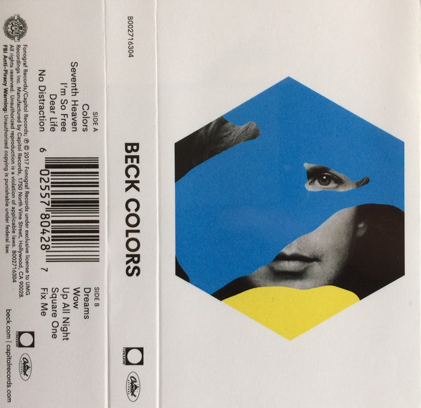 Beck Colors 2017 Yellow Solid Cassette Discogs