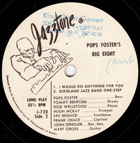 lataa albumi Pops Foster - Big Eight