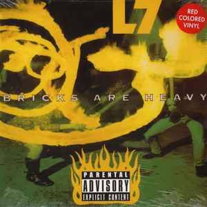 L7 – Bricks Are Heavy (2016, Red Translucent, Vinyl) - Discogs