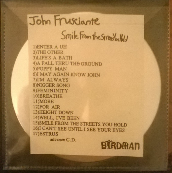 John Frusciante – Smile From The Streets You Hold (1998, CD 