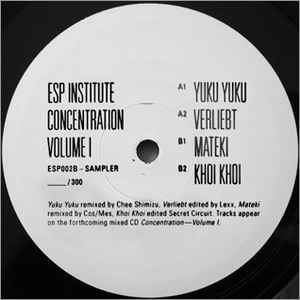 Various - Concentration - Volume I (Sampler B) album cover