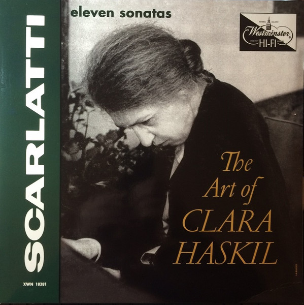 Clara Haskil, Scarlatti – The Art of Clara Haskil (1957, Vinyl