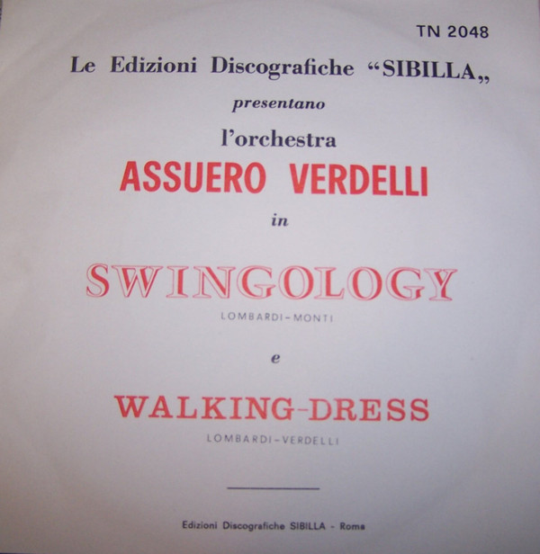 baixar álbum Assuero Verdelli E La Sua Orchestra - Swingology Walking Dress