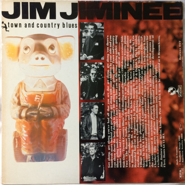 Jim Jiminee – Town & Country Blues (1989, Vinyl) - Discogs