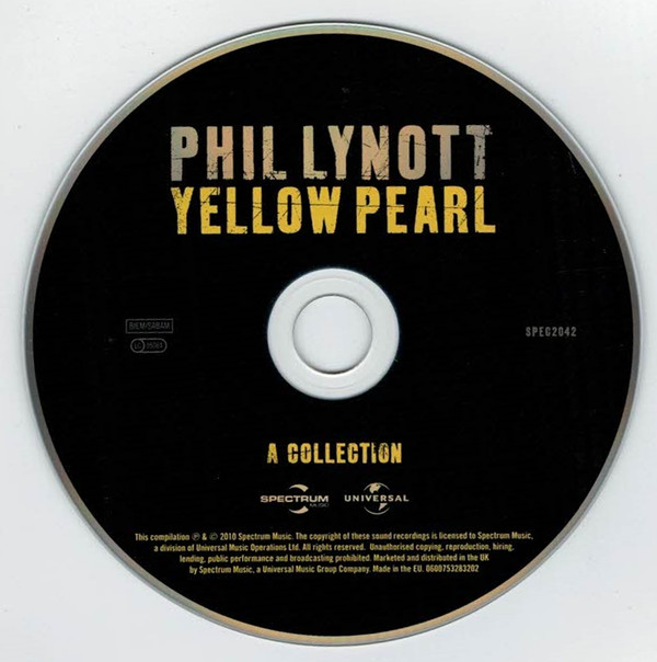 télécharger l'album Phil Lynott - Yellow Pearl A Collection