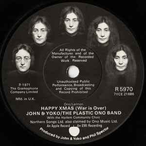 John & Yoko & The Plastic Ono Band – Happy Xmas (War Is Over