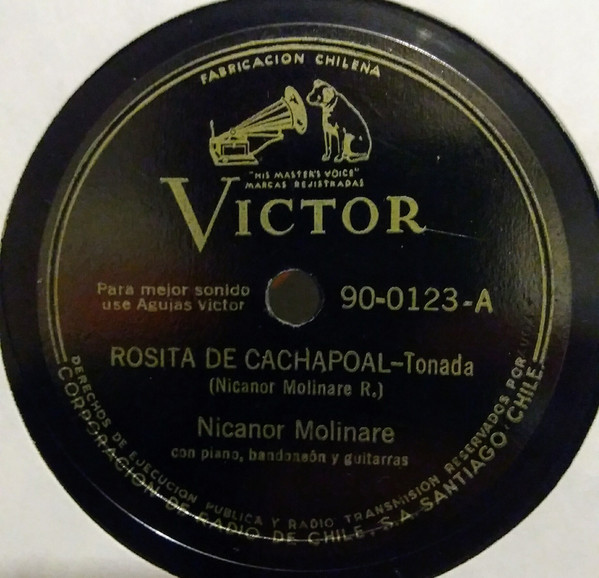 Album herunterladen Nicanor Molinare - Rosita de Cachapoal Cantarito de Peñaflor