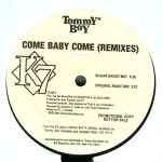 Cover of Come Baby Come (Remixes), 1993, Vinyl