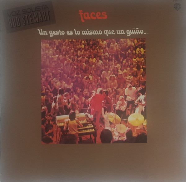 lataa albumi Faces - Un Gesto Es Lo Mismo Que Un Guiño A Un Caballo Ciego