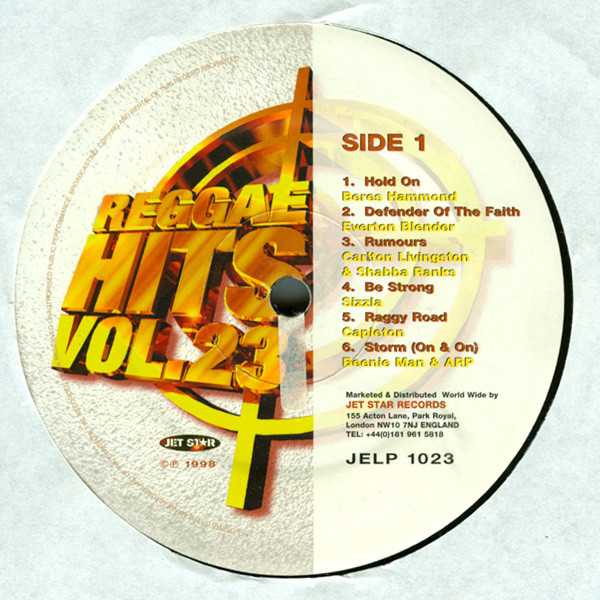 Various - Reggae Hits Vol.23 | Jet Star (JELP 1023) - 3