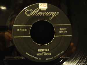 BENTON,BROOK - Endlessly -  Music